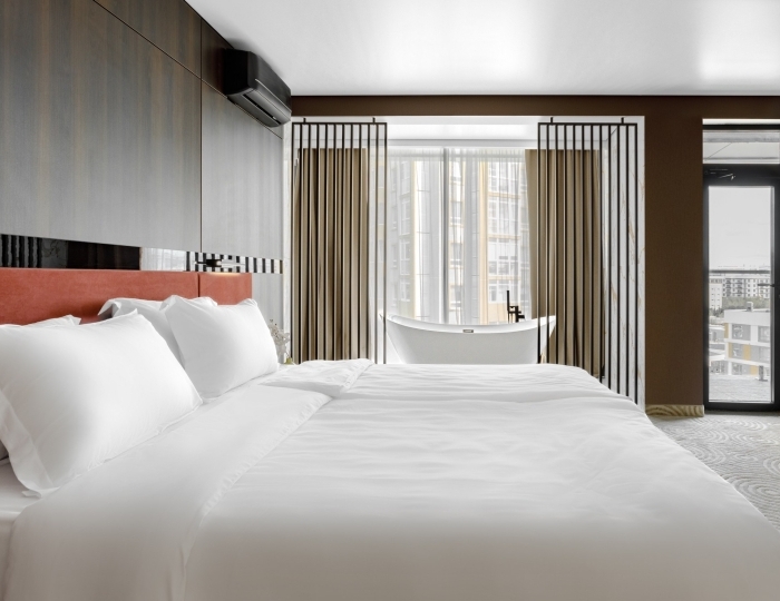 ЛЮКС ПРЕМИУМ с ванной в номере - Отель «Зенит Резорт отель и СПА Ультра Все Включено» Анапа