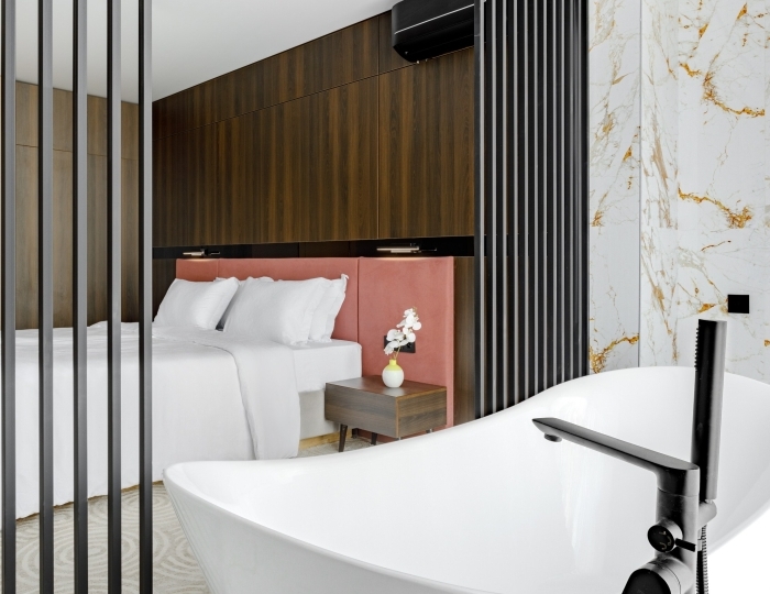 ЛЮКС ПРЕМИУМ с ванной в номере - Отель «Зенит Резорт отель и СПА Ультра Все Включено» Анапа