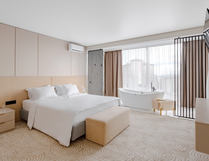 ЛЮКС ПРЕЗИДЕНТСКИЙ с ванной в номере - Отель «Зенит Резорт отель и СПА Ультра Все Включено» Анапа