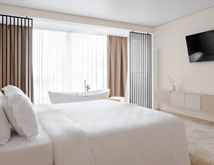 ЛЮКС ПРЕЗИДЕНТСКИЙ с ванной в номере - Отель «Зенит Резорт отель и СПА Ультра Все Включено» Анапа