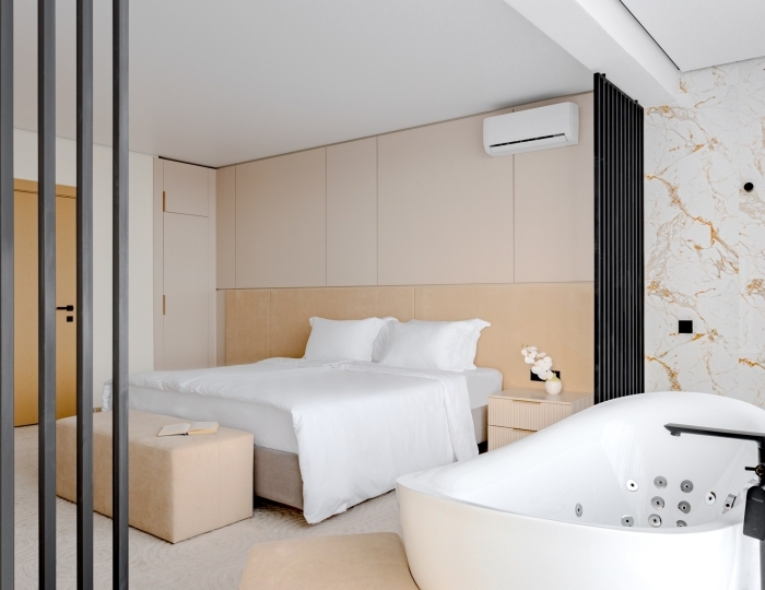 ЛЮКС ПРЕЗИДЕНТСКИЙ с ванной в номере - Отель «Зенит Резорт отель и СПА Ультра Все Включено» Анапа