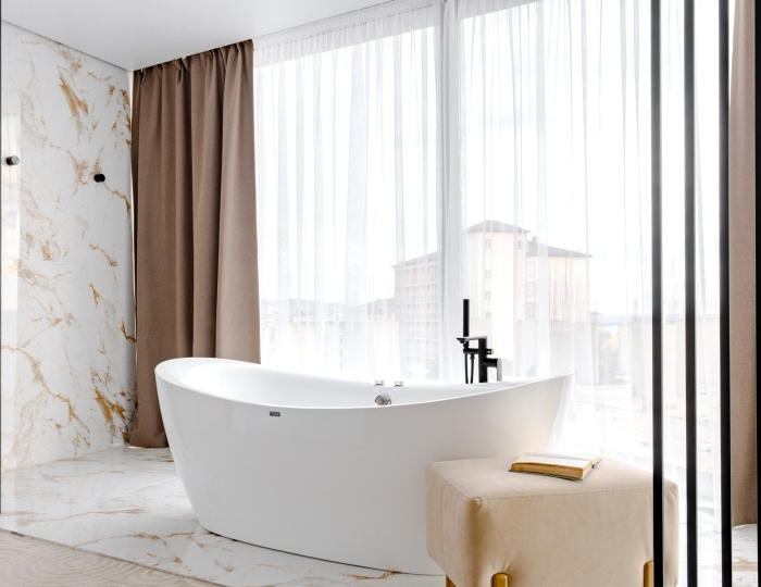 ЛЮКС ПРЕЗИДЕНТСКИЙ с ванной в номере - Отель «Зенит Резорт отель и СПА Ультра Все Включено» Анапа