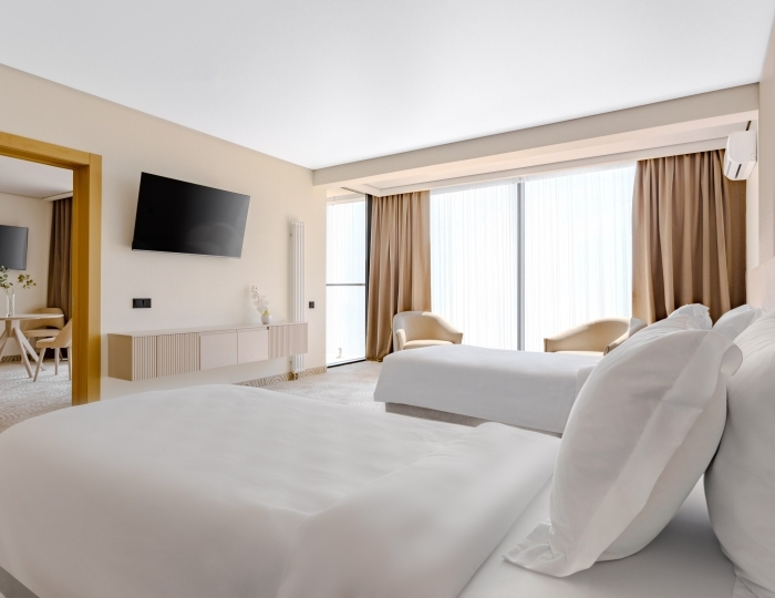 ЛЮКС ПРЕЗИДЕНТСКИЙ с ванной в номере - Отель «Зенит Резорт отель и СПА Ультра Все Включено» Анапа