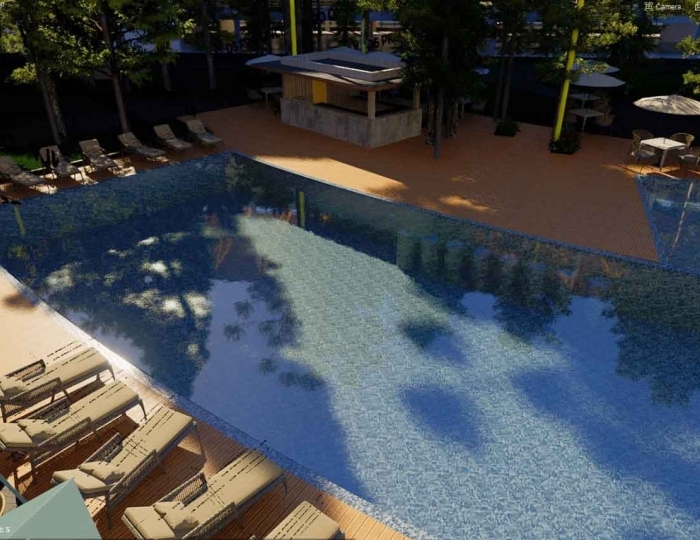 Открытый бассейн - Отель ZENITH Resort Hotel & SPA / Зенит Резорт и СПА