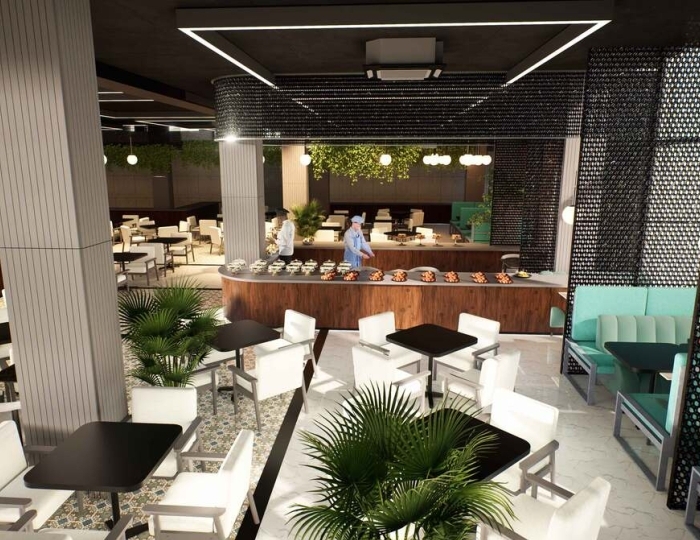 Ресторан шведской линии Castor Zenith - Отель ZENITH Resort Hotel & SPA / Зенит Резорт и СПА