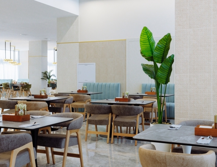 Ресторан шведской линии MOON - Отель «Зенит Резорт отель и СПА Ультра Все Включено» Анапа