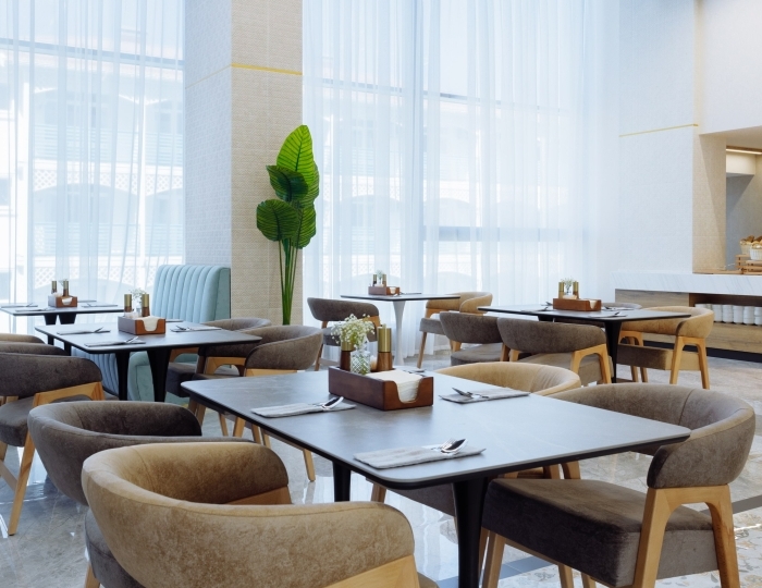 Ресторан шведской линии MOON - Отель «Зенит Резорт отель и СПА Ультра Все Включено» Анапа