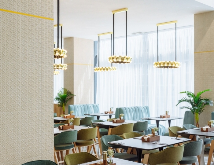 Ресторан шведской линии MOON - Отель «Зенит Резорт отель и СПА Ультра Все Включено» Анапа