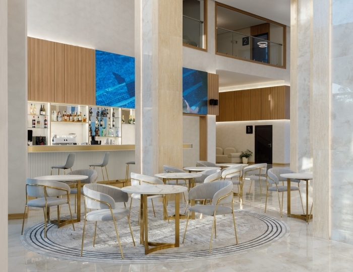 Лобби-бар - Отель «Зенит Резорт отель и СПА Ультра Все Включено» Анапа