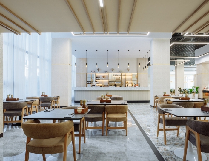 Зал промежуточного питания MOON - Отель «Зенит Резорт отель и СПА Ультра Все Включено» Анапа