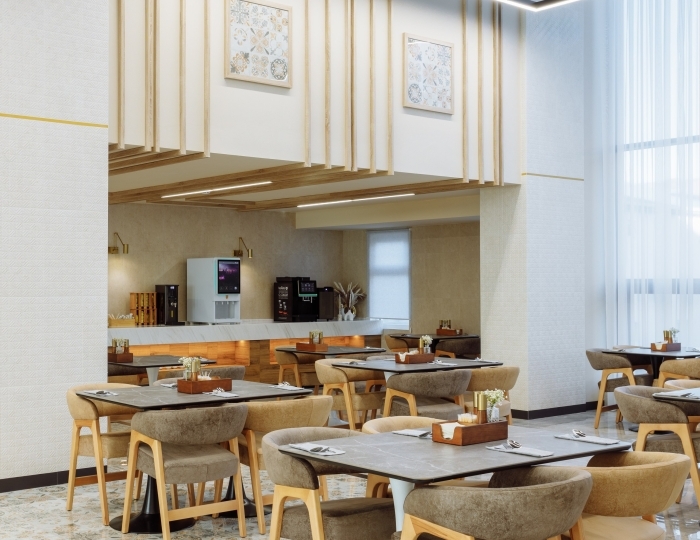 Зал промежуточного питания MOON - Отель «Зенит Резорт отель и СПА Ультра Все Включено» Анапа