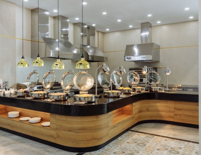 Зал промежуточного питания MOON - Отель «Зенит Резорт отель и СПА Ультра Все Включено» Анапа