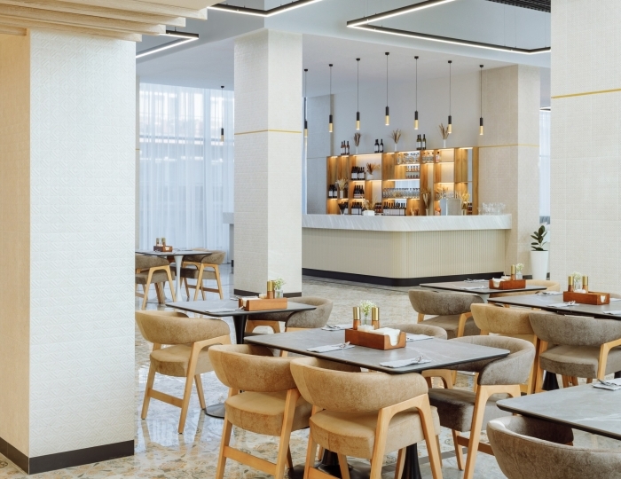 Зал промежуточного питания MOON - Отель «Зенит Резорт отель и СПА Ультра Все Включено» Анапа