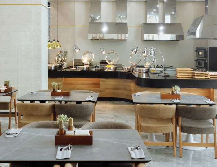 Зал промежуточного питания MOON - Отель «Зенит Резорт отель и СПА Ультра Все Включено» Анапа